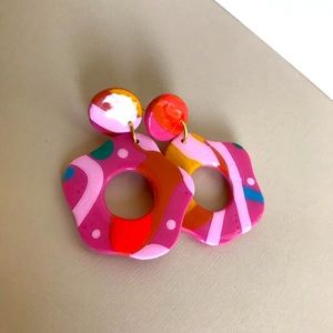 Handcrafted Polymer Clay Earrings